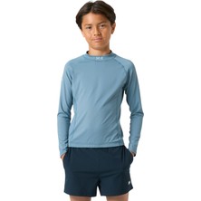 Helly Hansen Jr Waterwear Rashguard Mavi Çocuk Sweatshirt