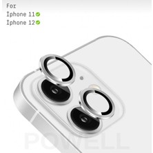 Belirtilmemiş Iphone 11 Uyumlu 9h Tam Kaplayan Kamera Koruyucu Lens Koruyucu Metal ve Kırılmaz Cam