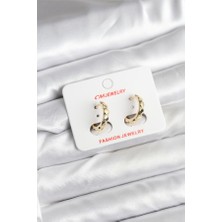 Lumina 14K Gold Renk Kaplama cm Kadın Küpe