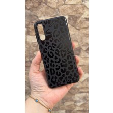 Vip Case Samsung Galaxy A70 Uyumlu Leopar Desenli Silikon Darbe Emici Klasik Korumalı Rubber Kılıf