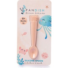Pandish Crabby Silikon Kaşık Pinky (5 Adet)