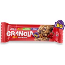 Züber Kırmızı Meyveli Granola Bar 25 gr (5 Adet)