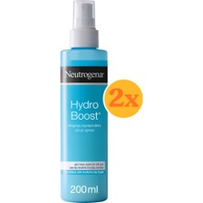 Neutrogena Hydro Boost Express Nemlendirici Sprey 200 ml - 2 Adet (Toplam 400 Ml)