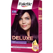 Palette Deluxe 4-99 Ametist Moru Saç Boyası 115 ml 4 Adet