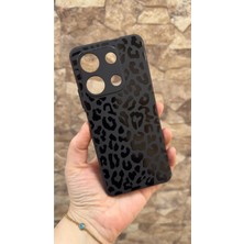 Vip Case Infinix Note 30 Uyumlu Leopar Desenli Silikon Darbe Emici Klasik Korumalı Rubber Kılıf