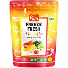 Pol's Pols Freeze Fresh Fruit Mix 20G (3 Adet)