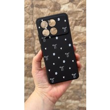 Vip Case Poco X6 Pro 5g Uyumlu Mini Fiyonk Desenli Silikon Darbe Emici Klasik Korumalı Rubber Kılıf