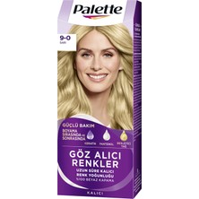 Palette Göz Alıcı Renkler 9-0 Sarı Saç Boyası 110 ml