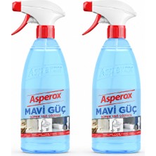Asperox Mavi Güç Ultra Kireç Pas Çözücü 1 L x 2 Adet