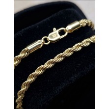 Zarene Silver Xuping Burgu 14K Gold Şık Zarif Bileklik
