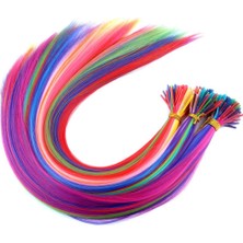 Kadına Dair 20 Renkli Sentetik Boncuk Kaynak 50 cm Hacim Verici Özellikte Fiber Malzeme