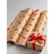 Hediye Paketleme Kağıdı Kurdele 50 x 70 cm 10 Adet