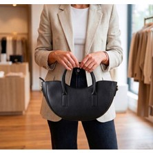 Addy Luna Half- Moon Bag Yarım Ay El ve Askılı Omuz Çantası