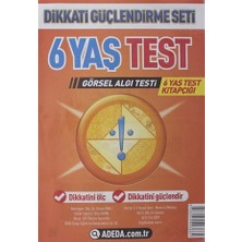 Adeda Yayıncılık Adeda DGS 6 Yaş Görsel Algı Testi Osman Abalı