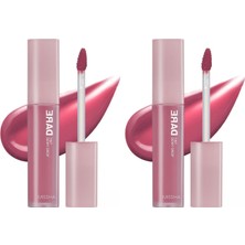 YF Tekstil Ambalaj Uzun Süre Kalıcı, Nemli Bitiş Sunan Parlak Tint Dare Tint Dewy Drop (Rosy Drop) (2 Paketi)