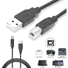Moonkip Hp USB Yazıcı Printer Ara Bağlantı Kablosu 1.5 Metre Lazer ve Renkli Yazıcılar İçin