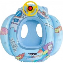 Can Toys Direksiyonlu Şişme Bebek Simidi  Oturaklı  70 cm