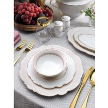 Taç Pierre Cardin 71300842 Lenora 60 Parça 12 Kişilik Yemek Takımı