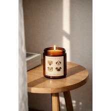 Homerium Evcil Hayvanlar İçin Doğal Soya Mum | Lavanta Aromalı Pet Friendly Mum 210 gr