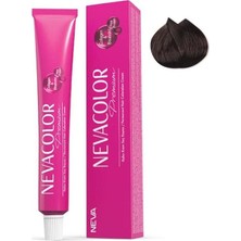 YF Tekstil Ambalaj Nevacolor Saç Boyasi 5.77 Sütlü Çikolata