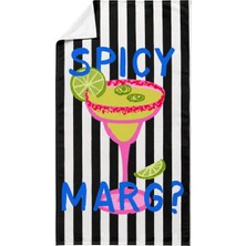Cozy Home Heatwave Plaj Havlusu Spicy Rita Siyah