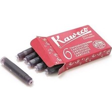 Kaweco Kırmızı Kartuş 6'lı Refiller ve Mürekkepler 10000008 Renkli Yazım İçin