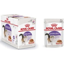 Royal Canin Premium Kalite Gravy Kısırlaştırılmış Kedi Konserve 85GRX12 Tavuk Lezzeti
