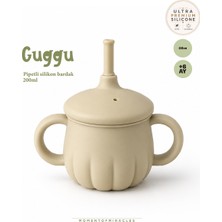 Tgm Baby Guggu Ultra Premium Silikon Pipetli Alıştırma Bardağı (200 Ml)