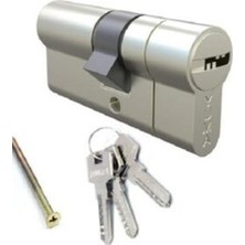 Yuma Saten Bilyalı Tuzaklı Barel 68 mm Gri Renkli Dayanıklı Tasarım ve Hırsızlığa Karşı Koruma