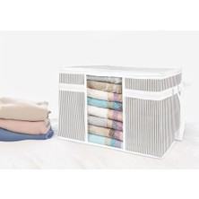 YF Tekstil Ambalaj Pazar Kapısı Pencereli Yastık Kazak Hurç Organizer Düzenleyici (45 x 40 x 30)
