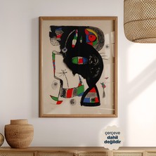 Persona Istanbul Joan Miró "42 Rue Blomet, 1977" - Sürrealist Sanat Posteri (Çerçevesiz)