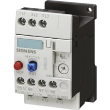 Siemens 3RU1116-0KB1 Termik Röle 0.9-1.25A Motor Koruma Rölesi Sırıus