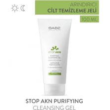 Babe Laboratorios Stop AKN Purifying Cleansing Gel Arındırıcı Temizleme Jeli 100 ml