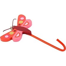 YF Tekstil Ambalaj 82004A Askı, Ahşap, Kırmızı