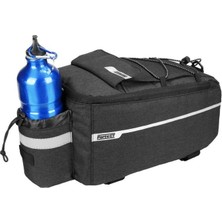 Xbyc 804 Siyah Suluklu Bagaj Çantası Dayanıklı Su Geçirmez Kumaş 6 Litre Kapasite