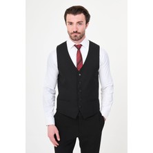 MCR Düz Slim Fit Klasik Erkek Yelek