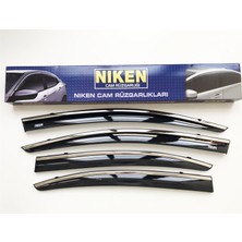 Niken Citroen Berlingo Kromlu Cam Rüzgarlığı 2019 Sonrası 4'lü Set ile Aerodinamik Koruma