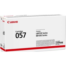 Canon CRG-057 3009C002 Siyah Orijinal Toner