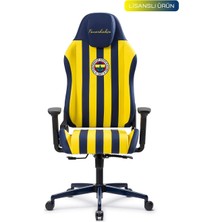 Fanchair Fenerbahçe Çubuklu Taraftar Koltuğu Deri Malzeme ile Konforlu Destek ve Ergonomik Tasarım