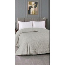 ZBY Home Embos Çift Kişilik Battaniye - Gri