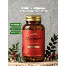 Hekimzade MICROMER 90 Kapsül 650 mg Üriner Sistemini Destekleyen Tavşan Memesi İçeren Takviye Edici Gıda