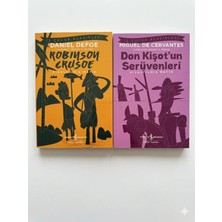 Türkiye İş Bankası Kültür Yayınları Robinson Crusoe-Don Kişot'un Serüvenleri