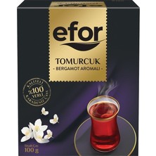 Efor Çay Tomurcuk Siyah Çay 100 gr Bergamot Aromalı Kaliteli Doğal Yaprak Çay Seçeneği