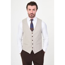 MCR Düz Slim Fit Klasik Erkek Yelek