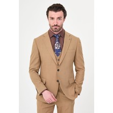 MCR Düz Slim Fit Mono Yaka Erkek Takım Elbise