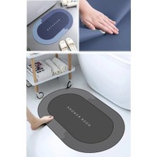 YF Tekstil Ambalaj Büyük Boy Su Emici 55X35 cm Ayak Kaıydırmaz Ev Dış Kapı Girş Banyo Leke Tutmaz Süper Emme