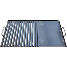 İklim 40 x 60 cm Demir Mangal Barbekü ve Şömine Iç Izgarası 4 kg Ağırlığında Dayanıklı Malzeme