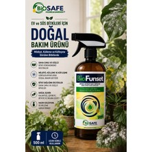 Asanta Tarım BioFunset 500 ml – Ev ve Süs Bitkileri İçin Doğal Bakım Ürünü (Mildiyö, Külleme ve Küfleşme Görülen Bitkilerde)