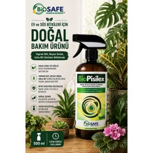 Asanta Tarım BioPisilex 500 ml – Ev ve Süs Bitkileri İçin Doğal Bakım Ürünü (Yaprak Biti, Beyaz Sinek, Unlu Bit Görülen Bitkilerde)