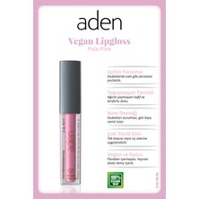 Timion Aden Vegan Lipgloss - Vegan Dudak Parlatıcısı 01 Pale Pink(Soluk Pembe) Lütfen Alacağınız Ürü